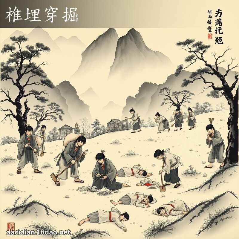 椎埋穿掘 配图