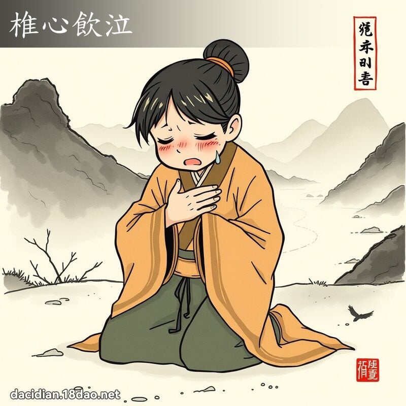 椎心饮泣 配图