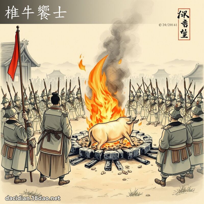 椎牛饗士 配图