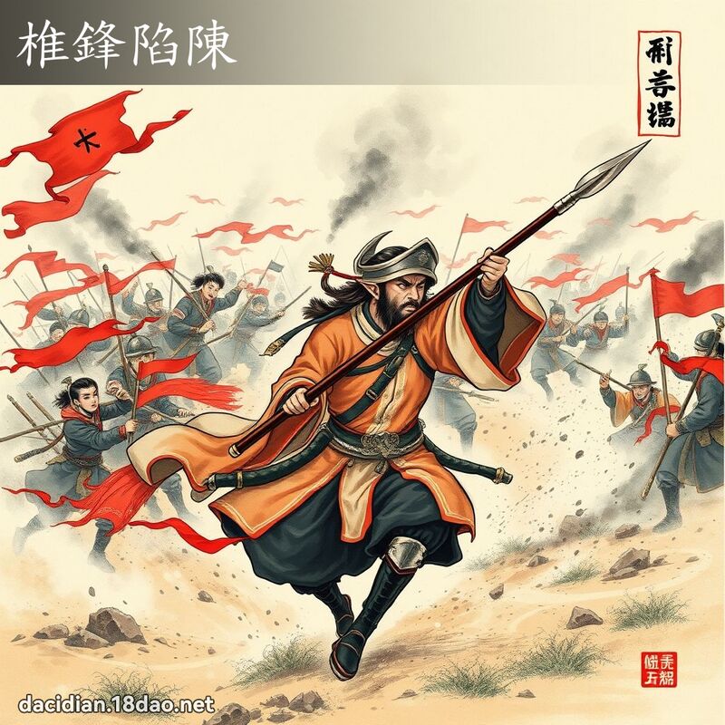 椎锋陷陈 配图