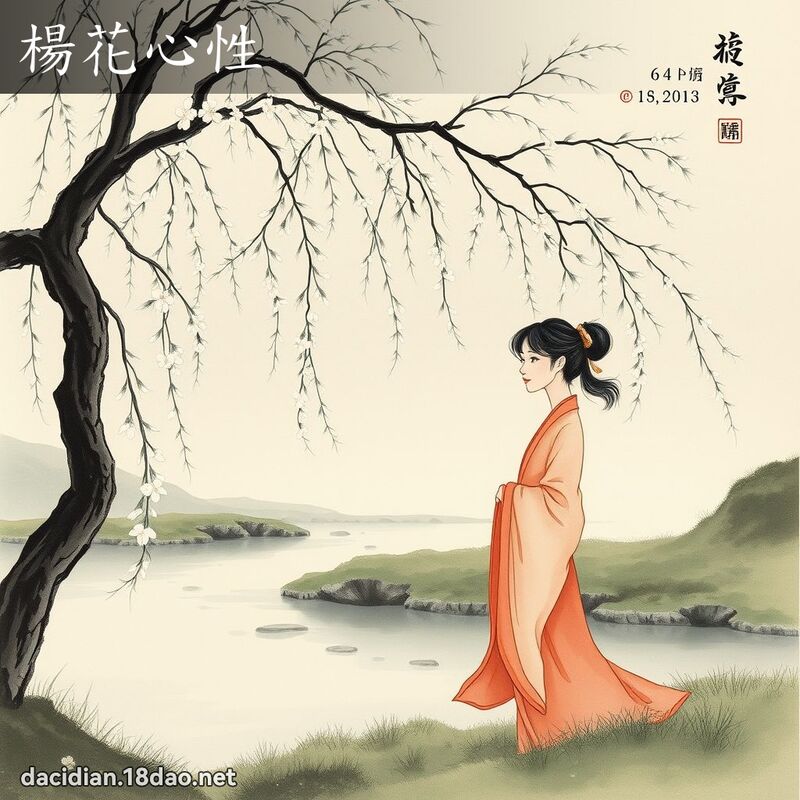 杨花心性 配图