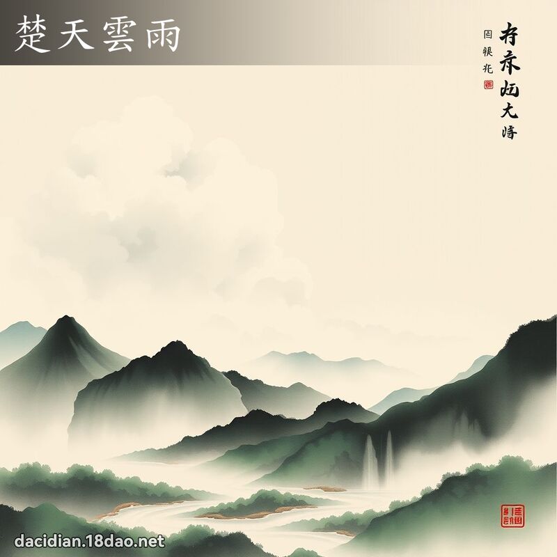 楚天云雨 配图