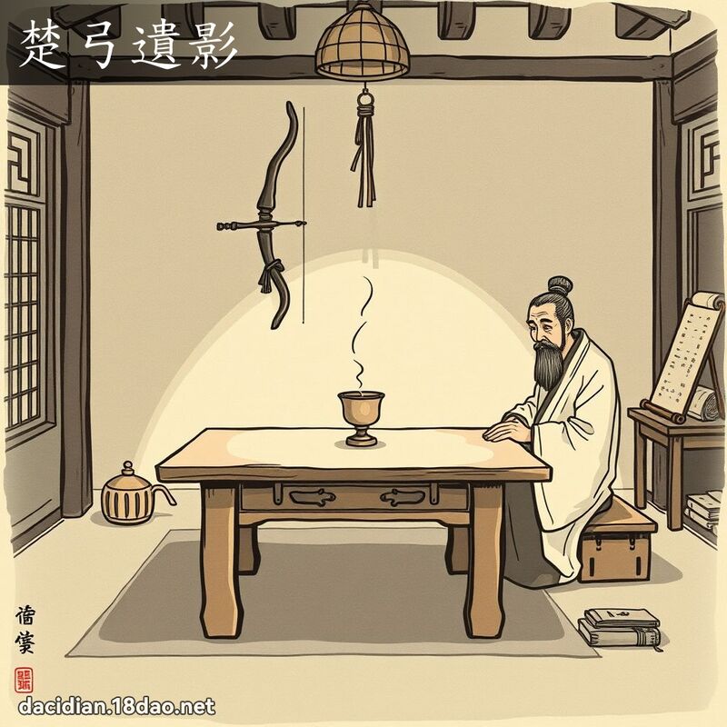 楚弓遗影 配图