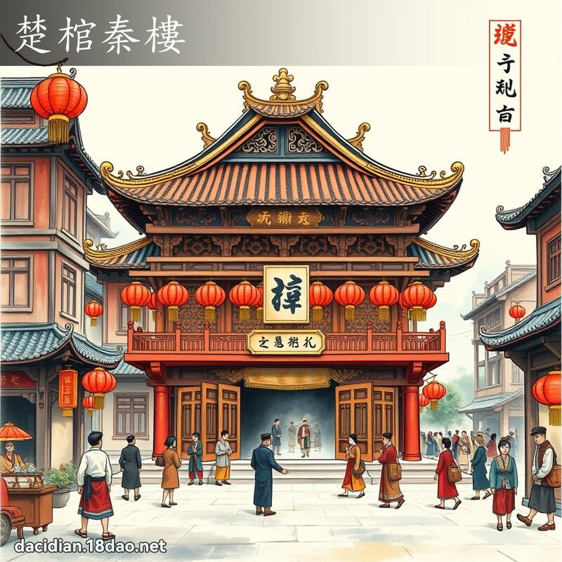楚棺秦楼 配图