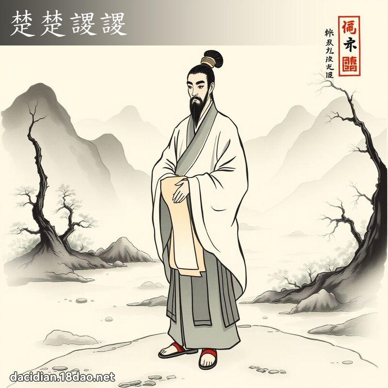 楚楚謖謖 配图