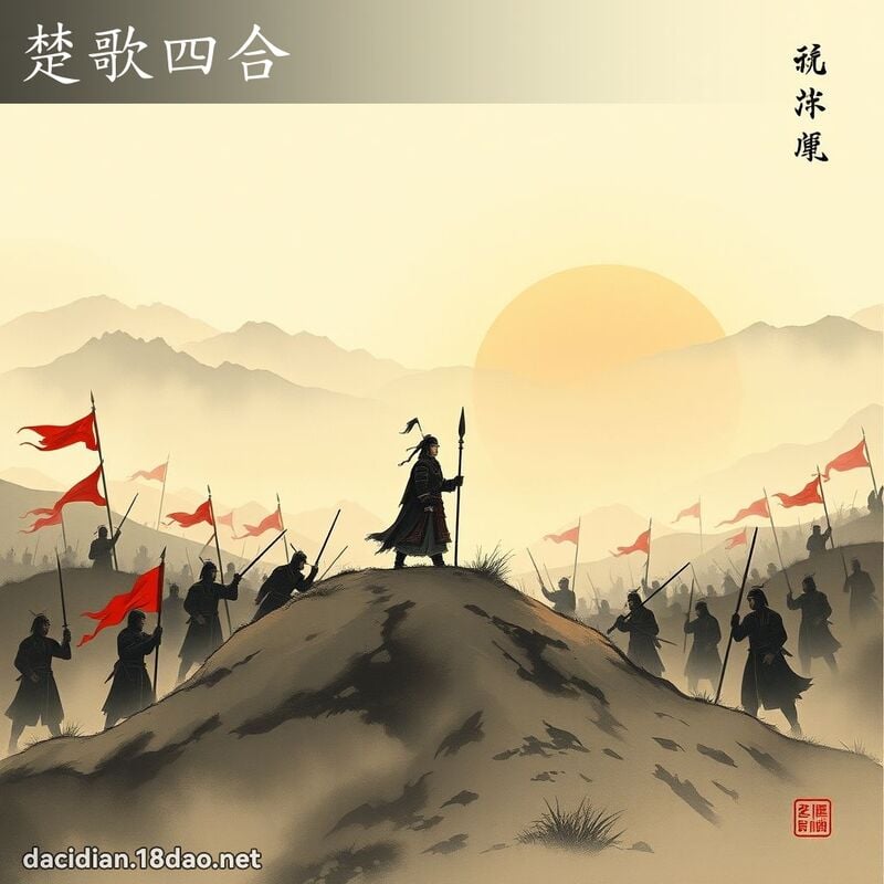 楚歌四合 配图
