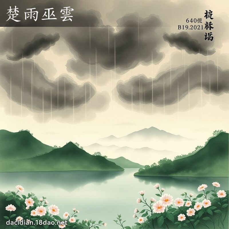楚雨巫云 配图