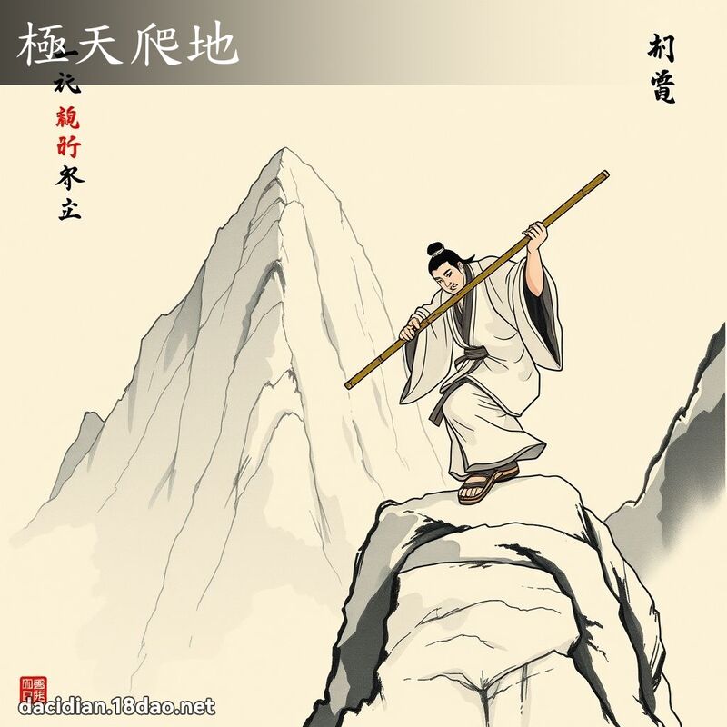 极天爬地 配图