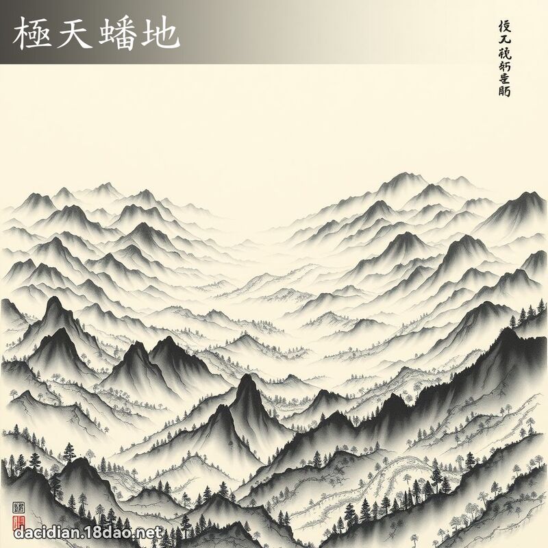 极天蟠地 配图