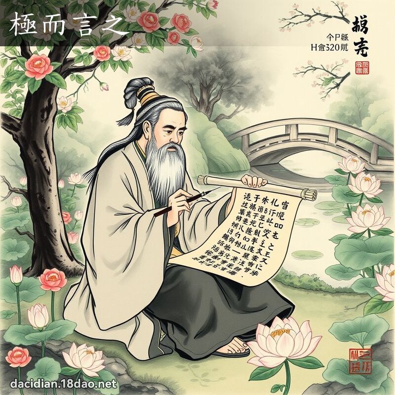 极而言之 配图