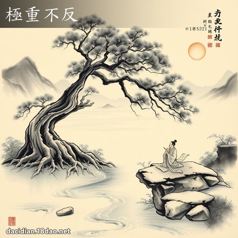 极重不反 配图