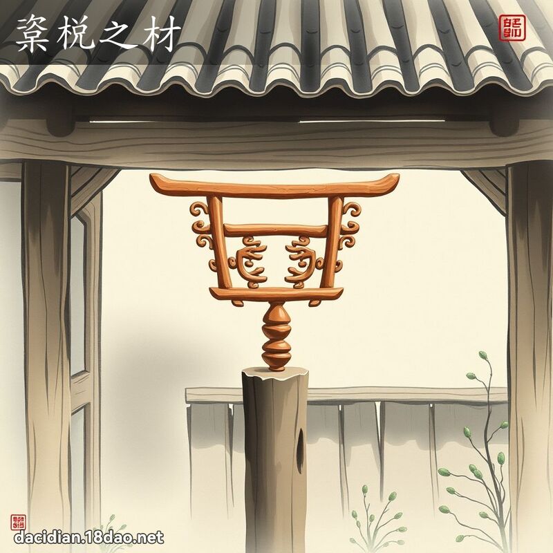 楶棁之材 配图