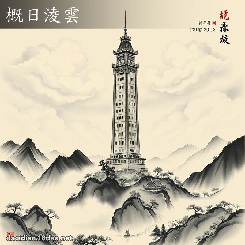 概日凌云 配图