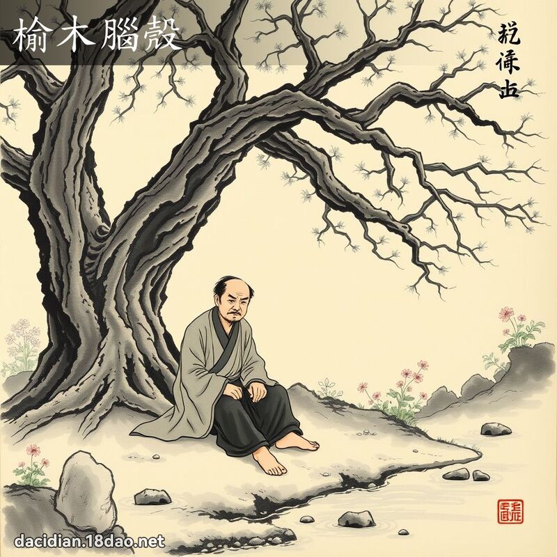 榆木脑壳 配图