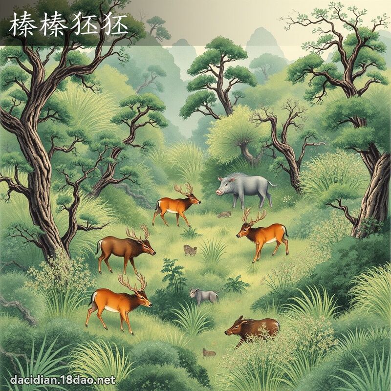榛榛狉狉 配图