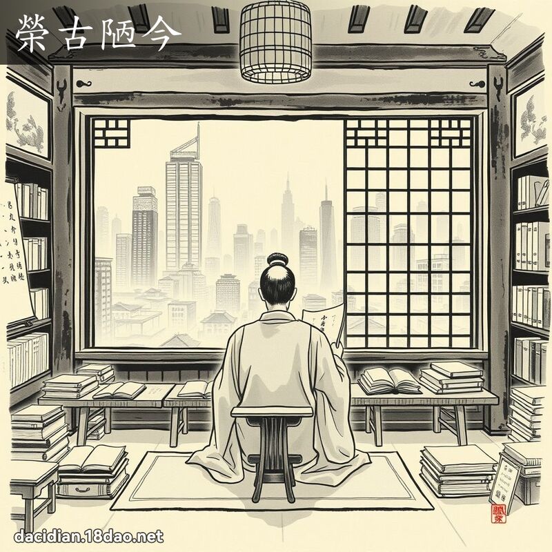 荣古陋今 配图