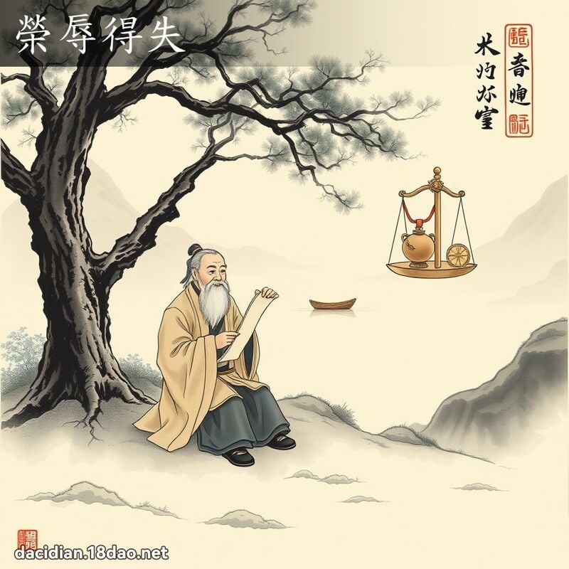 荣辱得失 配图