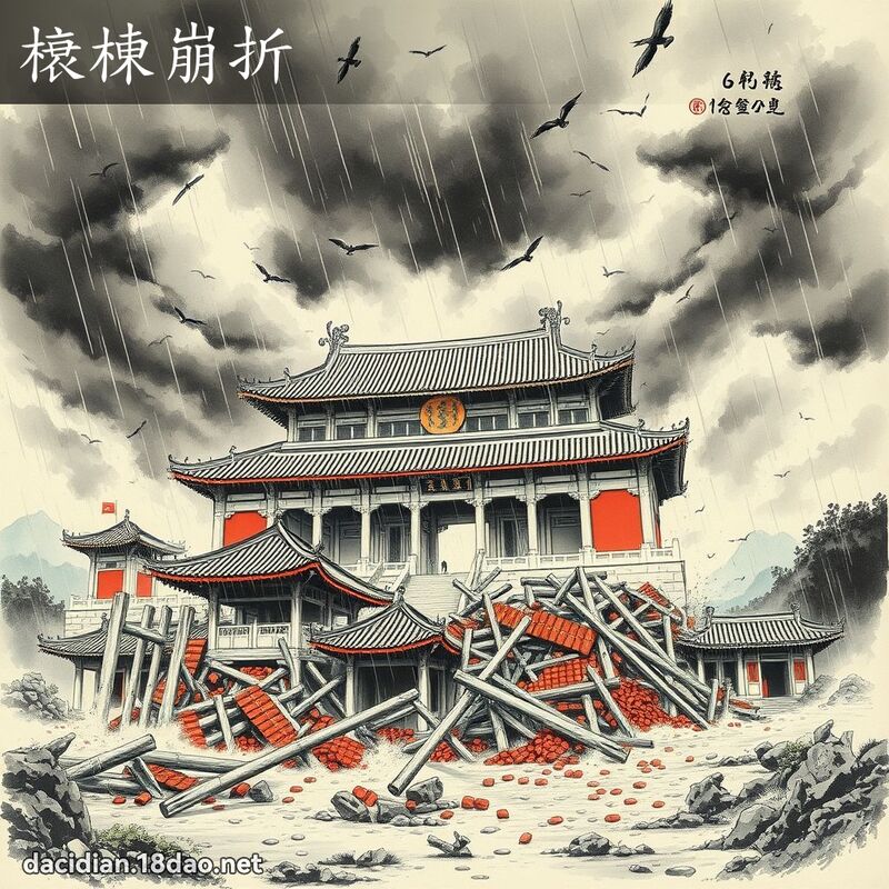 榱栋崩折 配图