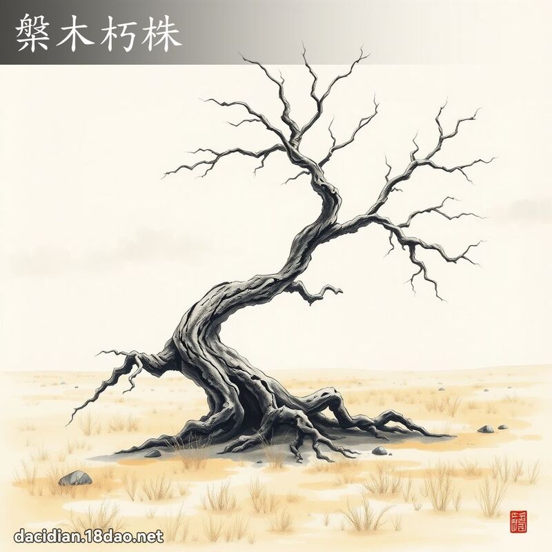 槃木朽株 配图