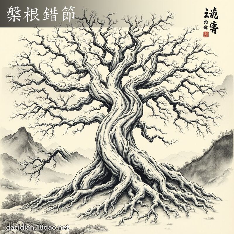 槃根錯節 配图