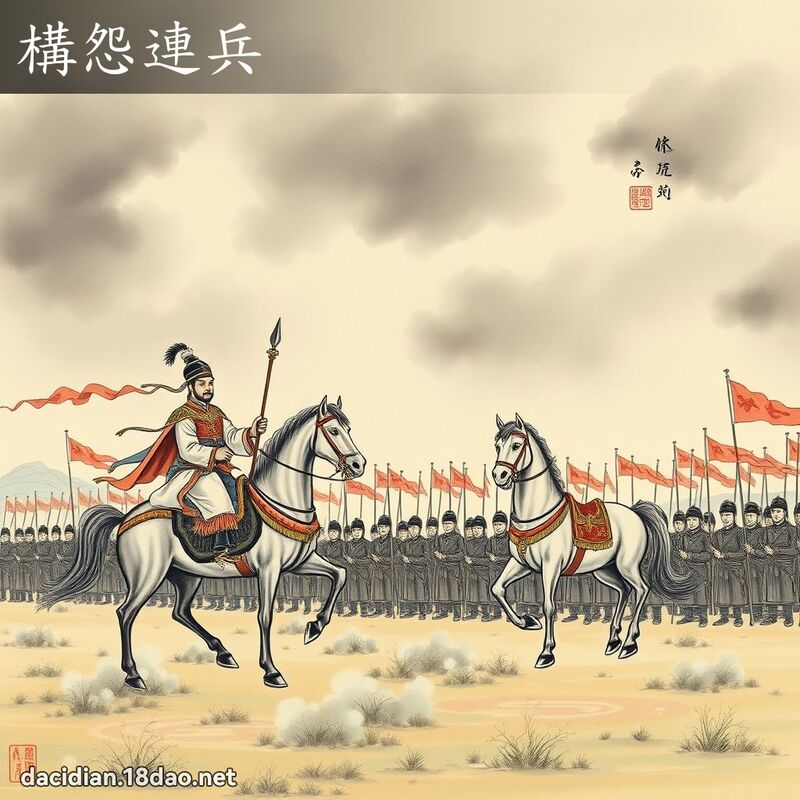 構怨連兵 配图