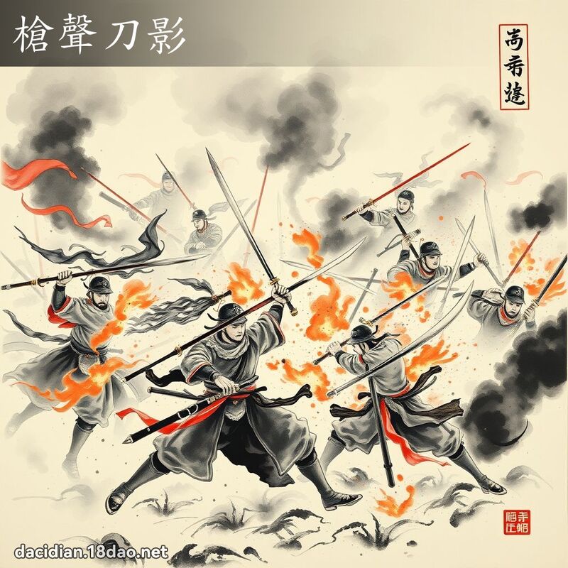 槍聲刀影 配图
