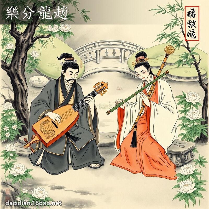樂分龍趙 配图