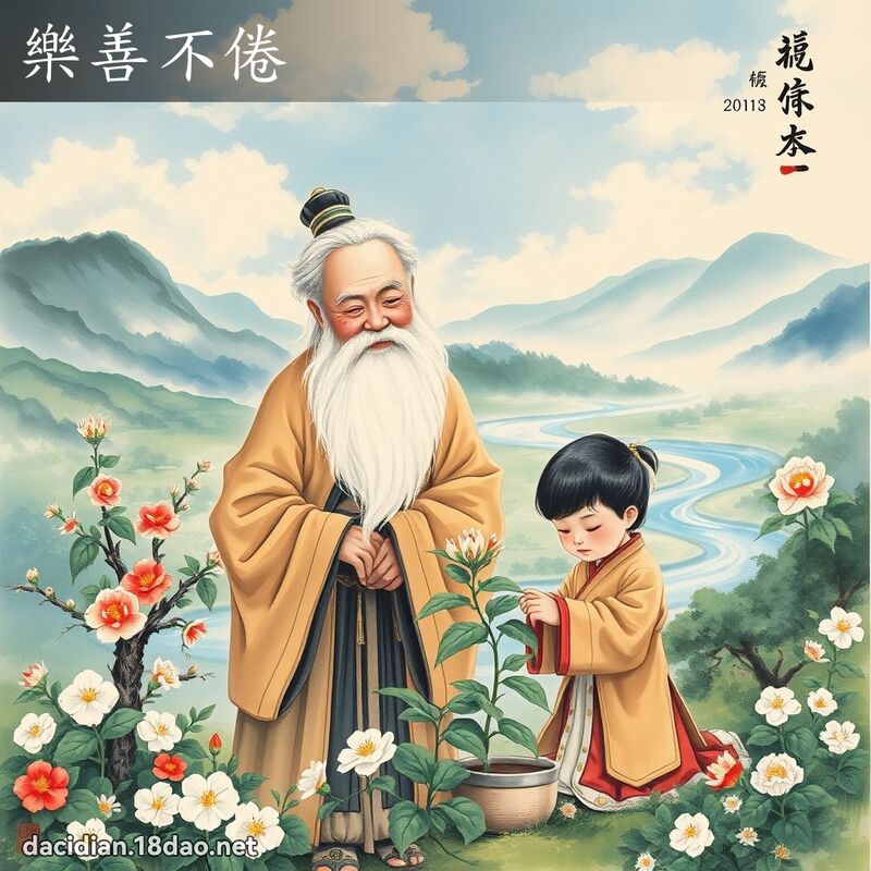 樂善不倦 配图