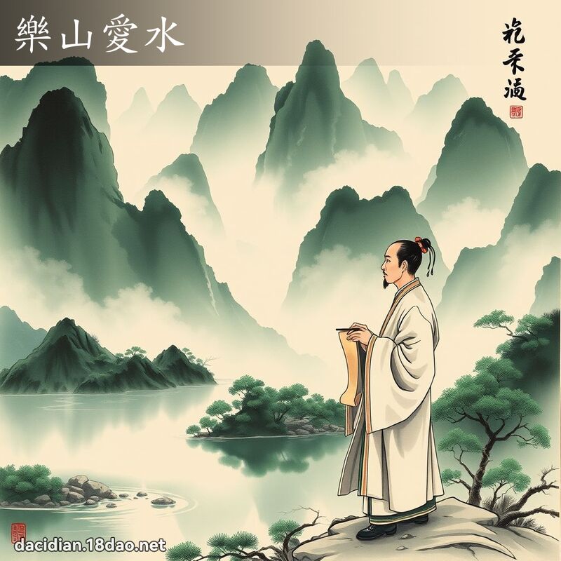 樂山愛水 配图
