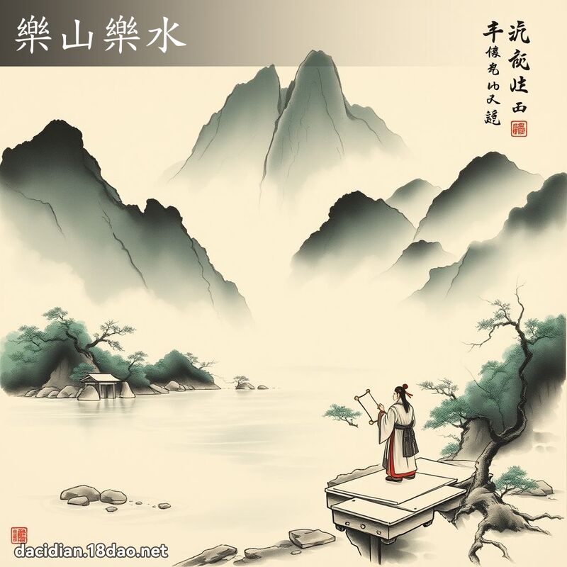 樂山樂水 配图