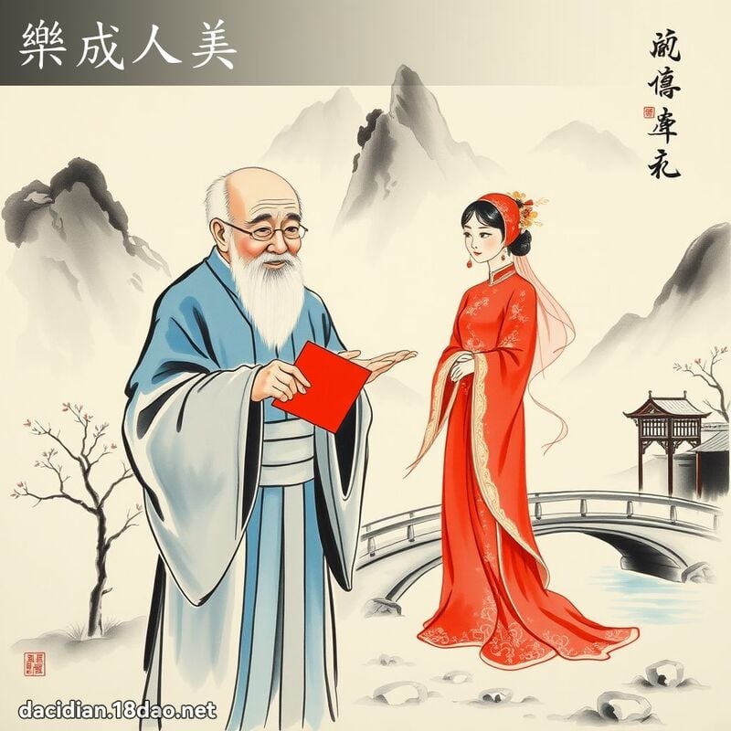 樂成人美 配图
