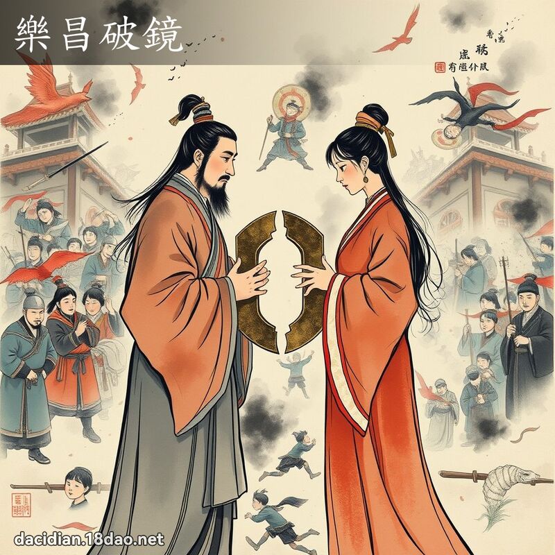 樂昌破鏡 配图