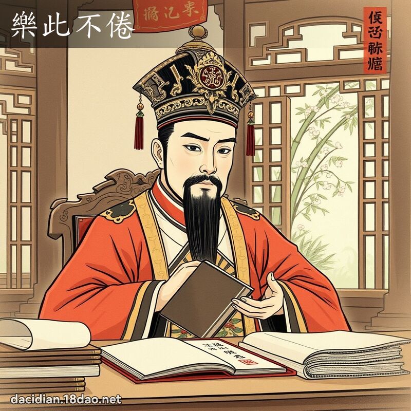 樂此不倦 配图