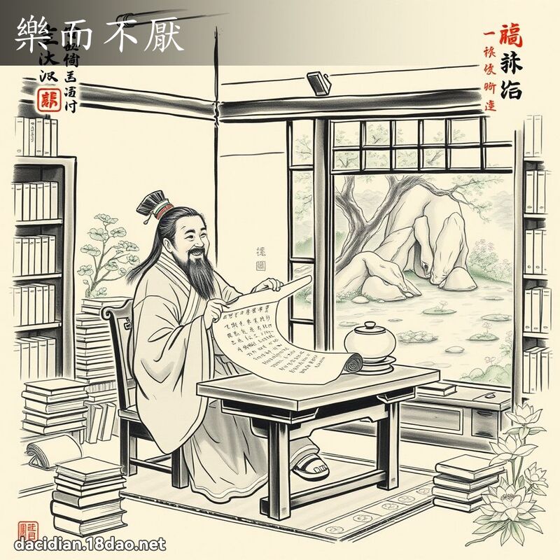 樂而不厭 配图
