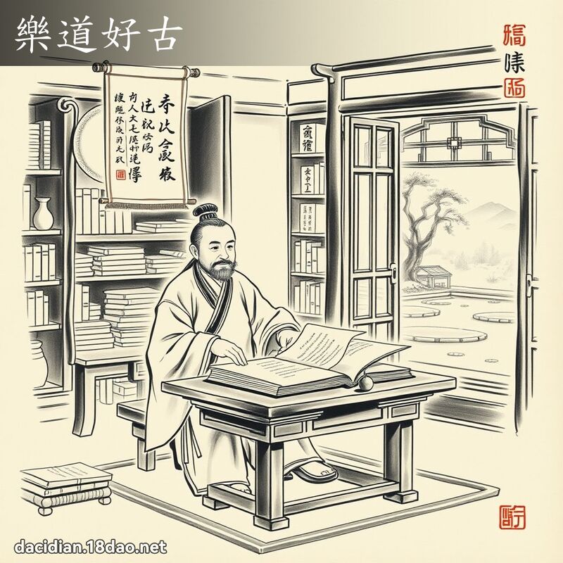 樂道好古 配图