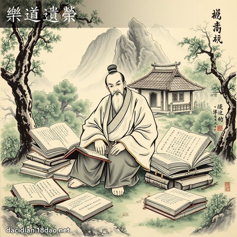 樂道遺榮 配图