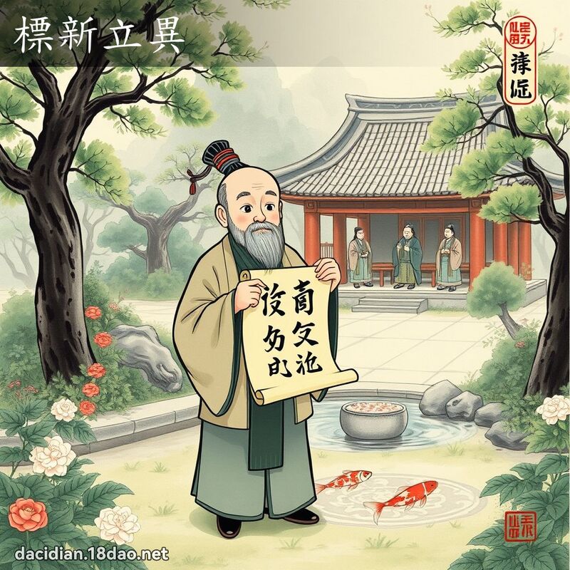 標新立異 配图