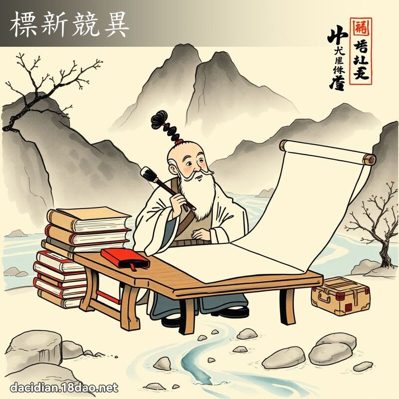 標新竞异 配图