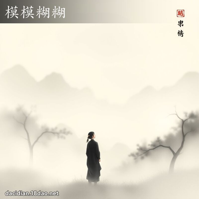 模模糊糊 配图