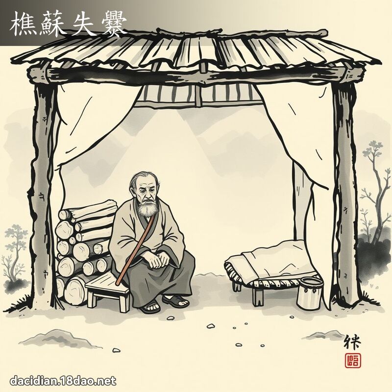 樵苏失爨 配图