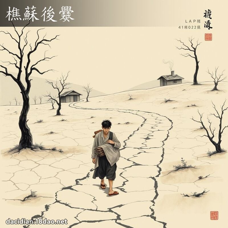 樵苏后爨 配图