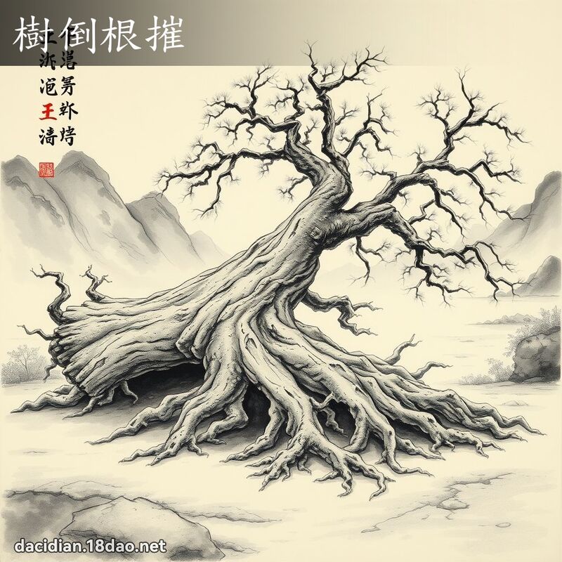 树倒根摧 配图