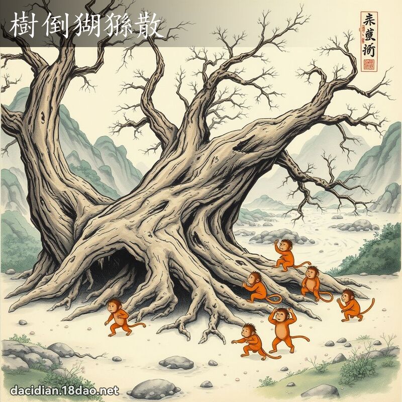 树倒猢猻散 配图