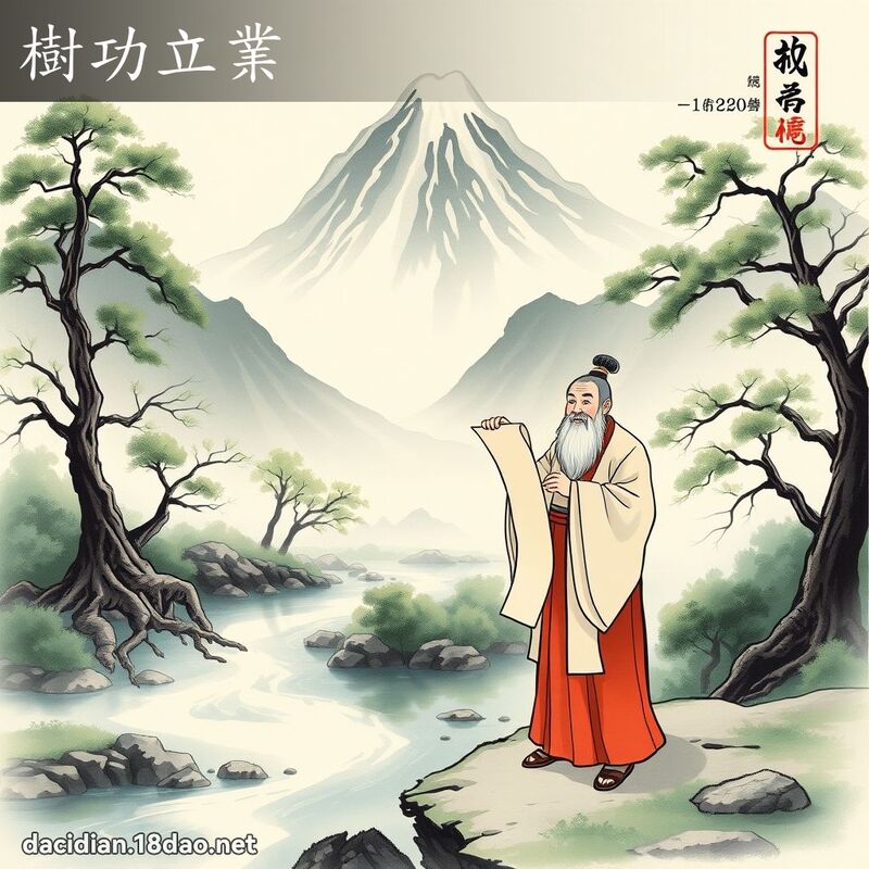 树功立业 配图