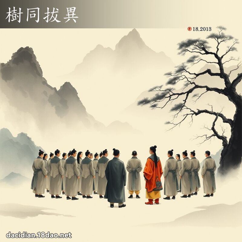 树同拔异 配图
