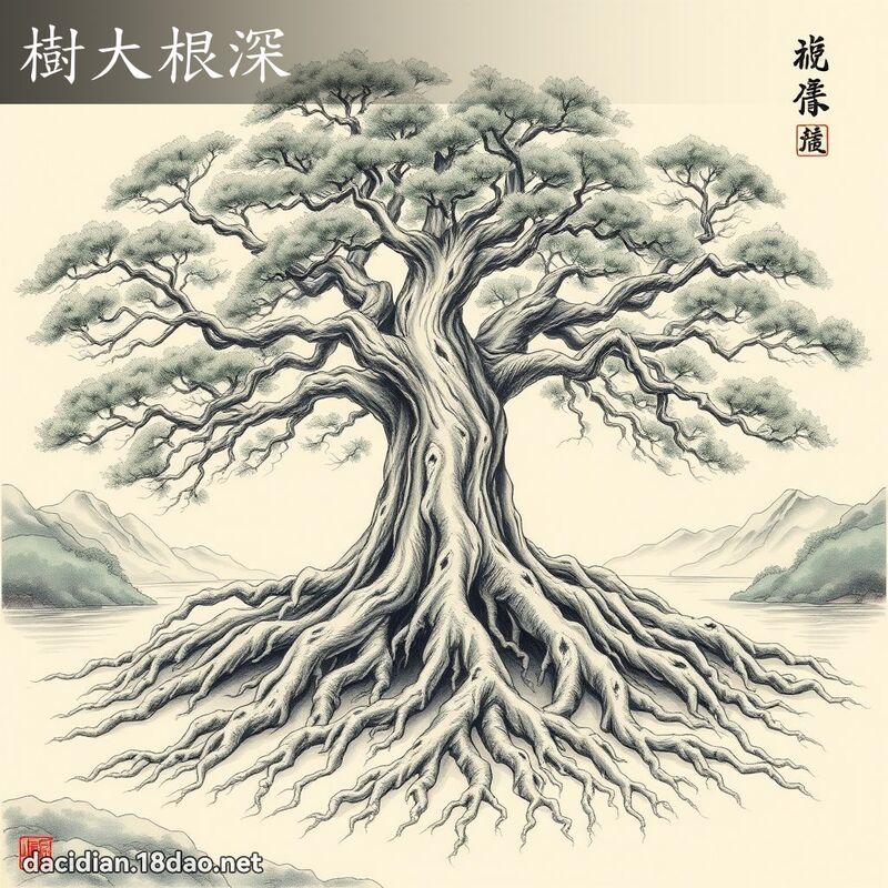 树大根深 配图