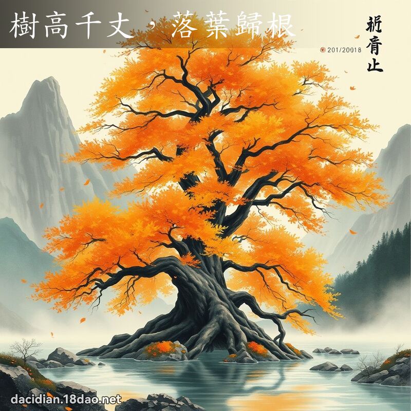 树高千丈,落叶归根 配图