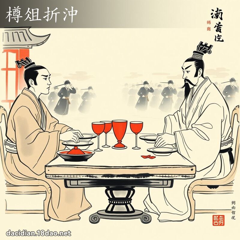 樽俎折冲 配图