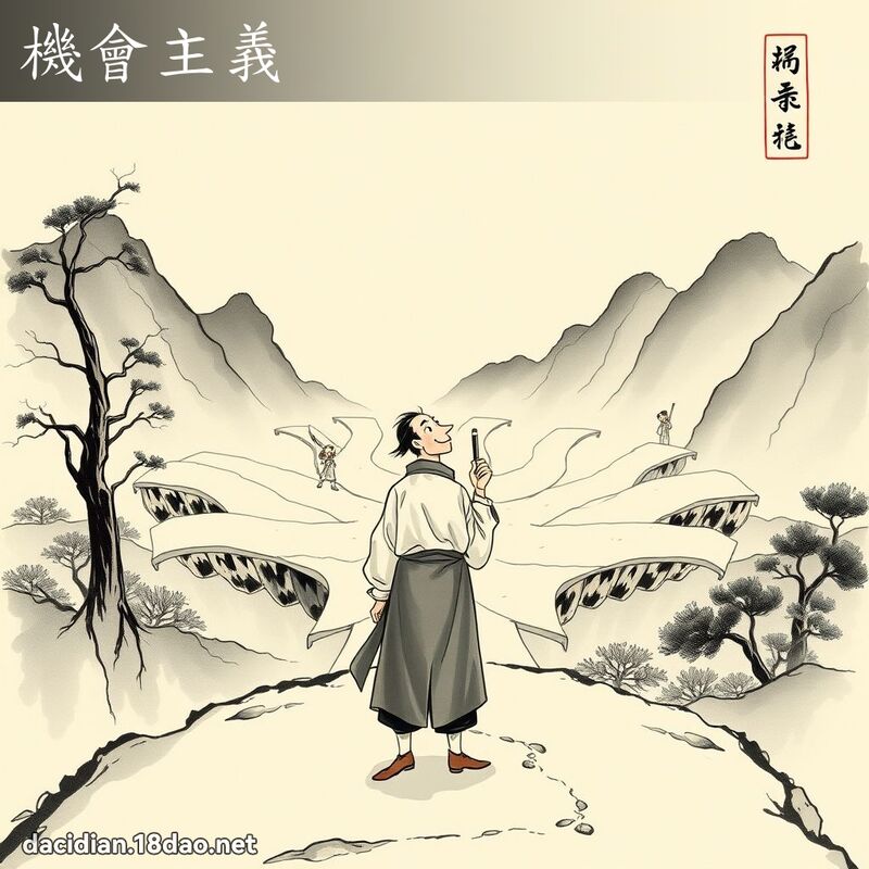 机会主义 配图