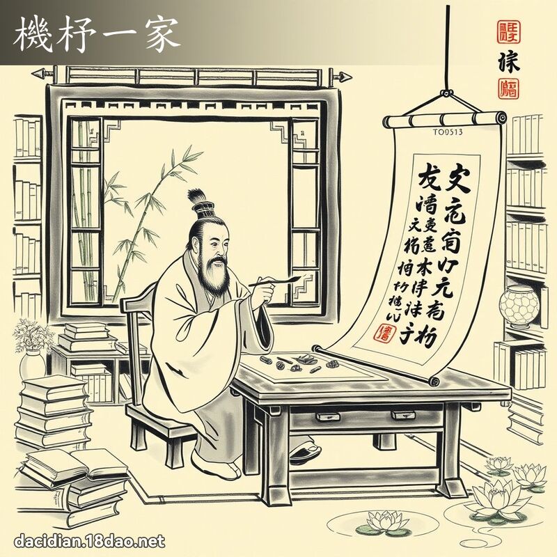 机杼一家 配图